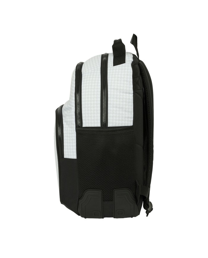 Zaino Scuola Real Madrid C.F. 24/25 Bianco Grigio 32 x 42 x 15 cm Zaino Scuola Real Madrid C.F. 24/25 Bianco Grigio 32 x 42 x 15 cm