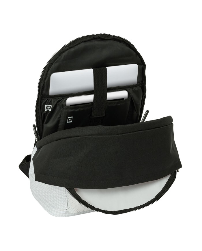 Zaino per Portatile Real Madrid C.F. 24/25 Bianco Grigio 31 x 44 x 18 cm 15,6" Zaino per Portatile Real Madrid C.F. 24/25 Bianco Grigio 31 x 44 x 18 cm 15,6"