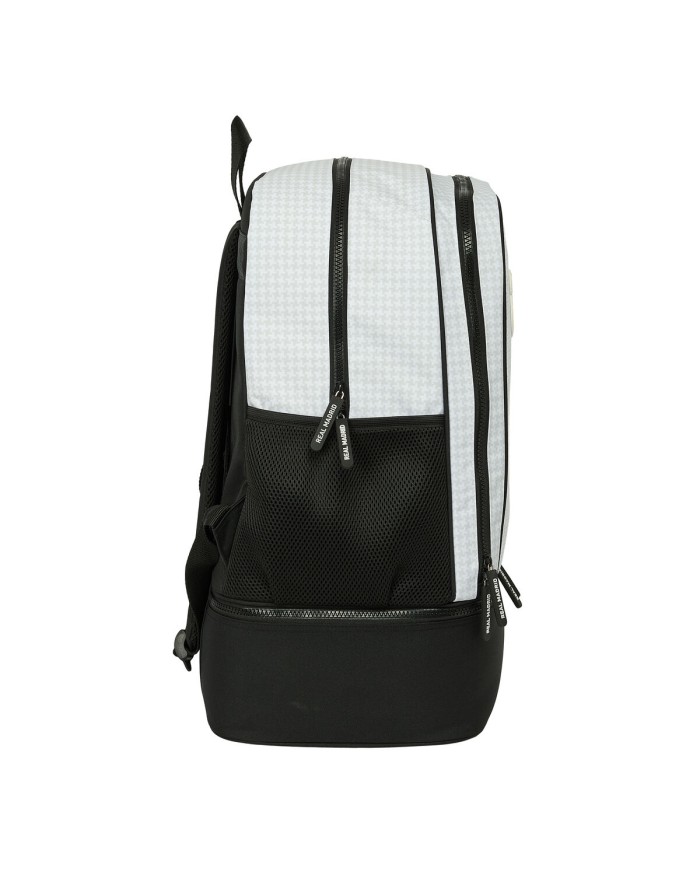 Zaino Sportivo Real Madrid C.F. 24/25 Bianco Grigio 35 x 50 x 24 cm Zaino Sportivo Real Madrid C.F. 24/25 Bianco Grigio 35 x 50 x 24 cm