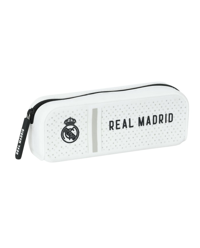 Necessaire Real Madrid C.F. 24/25 Bianco Grigio 18.5 x 7.5 x 5.5 cm Quadrato Necessaire Real Madrid C.F. 24/25 Bianco Grigio 18.5 x 7.5 x 5.5 cm Quadrato