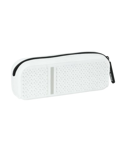Necessaire Real Madrid C.F. 24/25 Bianco Grigio 18.5 x 7.5 x 5.5 cm Quadrato
