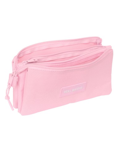 Portaoggetti Triplo Real Madrid C.F. Rosa 22 x 12 x 3 cm