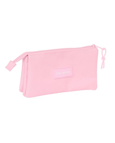 Portaoggetti Triplo Real Madrid C.F. Rosa 22 x 12 x 3 cm