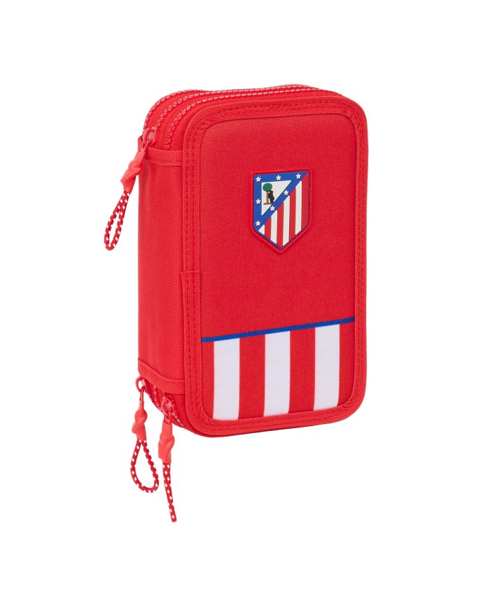 Plumier Triplo Atlético Madrid Rosso 12,5 x 19,5 x 5,5 cm 36 Pezzi Plumier Triplo Atlético Madrid Rosso 12,5 x 19,5 x 5,5 cm 36 Pezzi
