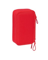 Plumier Triplo Atlético Madrid Rosso 12,5 x 19,5 x 5,5 cm 36 Pezzi Plumier Triplo Atlético Madrid Rosso 12,5 x 19,5 x 5,5 cm 36 Pezzi