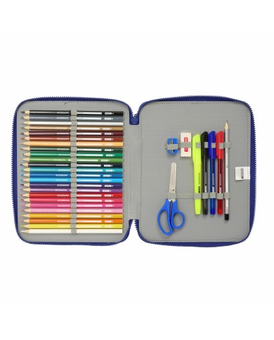 Astuccio Doppio F.C. Barcelona 24/25 Rosso Granato Blu Marino