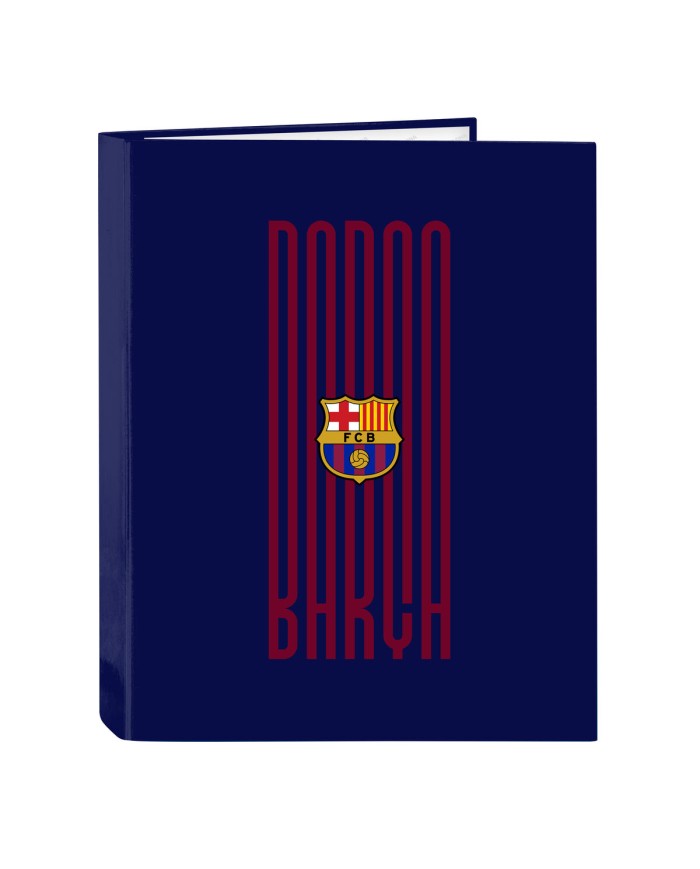 Raccoglitore ad anelli F.C. Barcelona 24/25 Rosso Granato Blu Marino A4 26.5 x 33 x 4 cm Raccoglitore ad anelli F.C. Barcelona 24/25 Rosso Granato Blu Marino A4 26.5 x 33 x 4 cm
