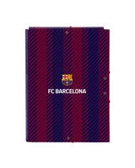 Classificatore Documenti F.C. Barcelona 24/25 Rosso Granato Blu Marino A4 26 x 33.5 x 4 cm