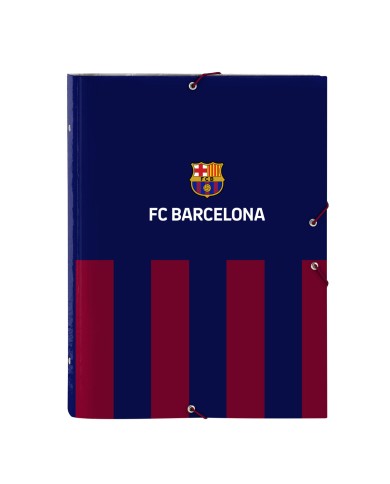 Classificatore Documenti F.C. Barcelona 24/25 Rosso Granato Blu Marino A4 26 x 33.5 x 4 cm