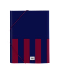 Classificatore Documenti F.C. Barcelona 24/25 Rosso Granato Blu Marino A4 26 x 33.5 x 4 cm