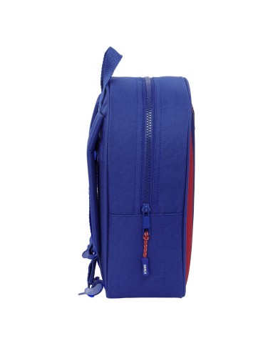 Zaino Scuola F.C. Barcelona 24/25 Rosso Granato Blu Marino 22 x 27 x 10 cm