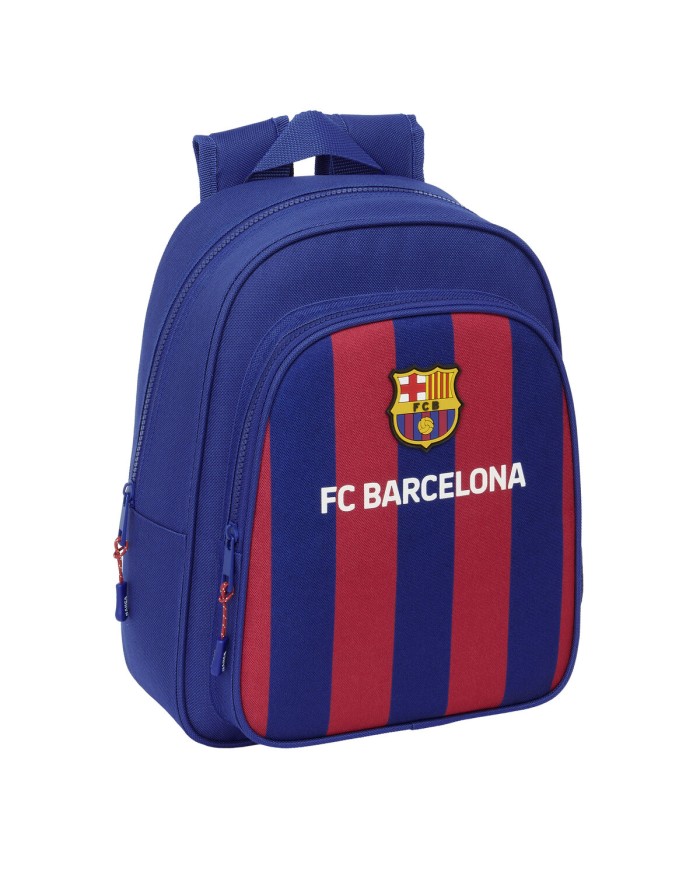 Zaino Scuola F.C. Barcelona 24/25 Rosso Granato Blu Marino 27 x 33 x 10 cm Zaino Scuola F.C. Barcelona 24/25 Rosso Granato Blu Marino 27 x 33 x 10 cm
