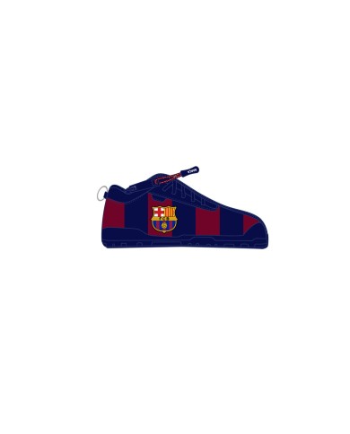Astuccio Scuola F.C. Barcelona Rosso Granato Blu Marino 24 x 10 x 2 cm