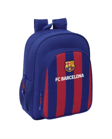 Zaino Scuola F.C. Barcelona 24/25 Rosso Granato Blu Marino 32 x 38 x 12 cm