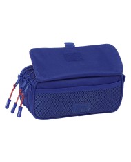 Portaoggetti Triplo F.C. Barcelona 24/25 Rosso Granato Blu Marino 21,5 x 10 x 8 cm Portaoggetti Triplo F.C. Barcelona 24/25 Rosso Granato Blu Marino 21,5 x 10 x 8 cm