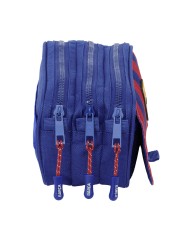 Portaoggetti Triplo F.C. Barcelona 24/25 Rosso Granato Blu Marino 21,5 x 10 x 8 cm Portaoggetti Triplo F.C. Barcelona 24/25 Rosso Granato Blu Marino 21,5 x 10 x 8 cm
