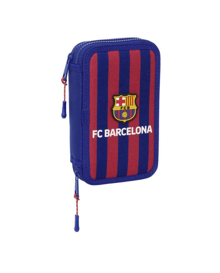 Astuccio Doppio F.C. Barcelona Rosso Granato Blu Marino 12.5 x 19.5 x 4 cm 28 Pezzi Astuccio Doppio F.C. Barcelona Rosso Granato Blu Marino 12.5 x 19.5 x 4 cm 28 Pezzi