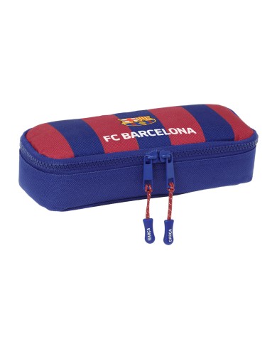 Necessaire F.C. Barcelona 24/25 Rosso Granato Blu Marino 22 x 5 x 8 cm
