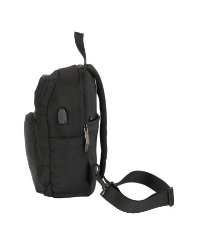 Zaino Safta Black Nero 18 x 34 x 12 cm Zaino Safta Black Nero 18 x 34 x 12 cm