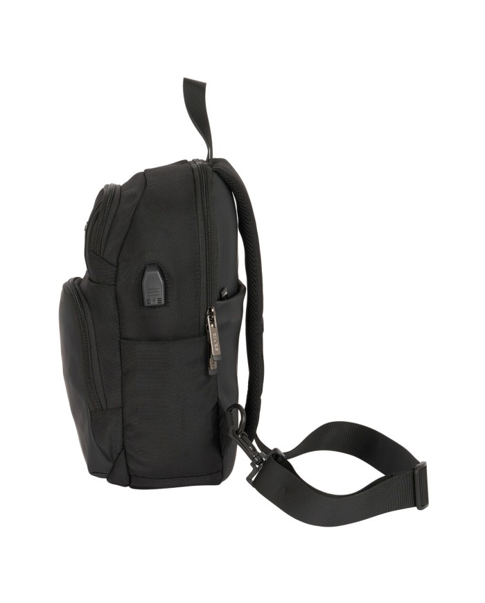 Zaino Safta Black Nero 18 x 34 x 12 cm Zaino Safta Black Nero 18 x 34 x 12 cm