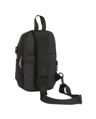 Zaino Safta Black Nero 18 x 34 x 12 cm