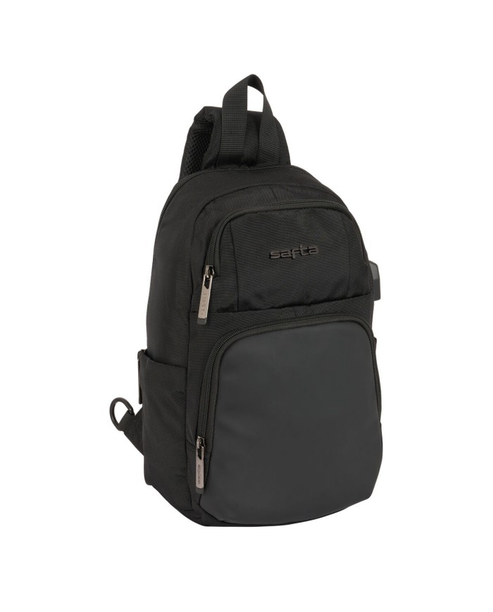 Zaino Safta Black Nero 18 x 34 x 12 cm Zaino Safta Black Nero 18 x 34 x 12 cm