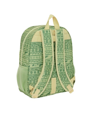 Zaino Scuola Mufasa Verde Beige 33 x 42 x 14 cm Zaino Scuola Mufasa Verde Beige 33 x 42 x 14 cm