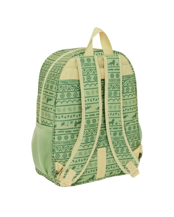 Zaino Scuola Mufasa Verde Beige 33 x 42 x 14 cm Zaino Scuola Mufasa Verde Beige 33 x 42 x 14 cm