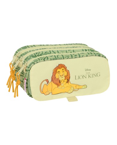 Portaoggetti Triplo Mufasa Verde Beige 21,5 x 10 x 8 cm