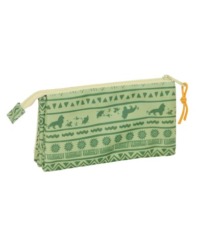 Portaoggetti Triplo Mufasa Verde Beige 22 x 12 x 3 cm