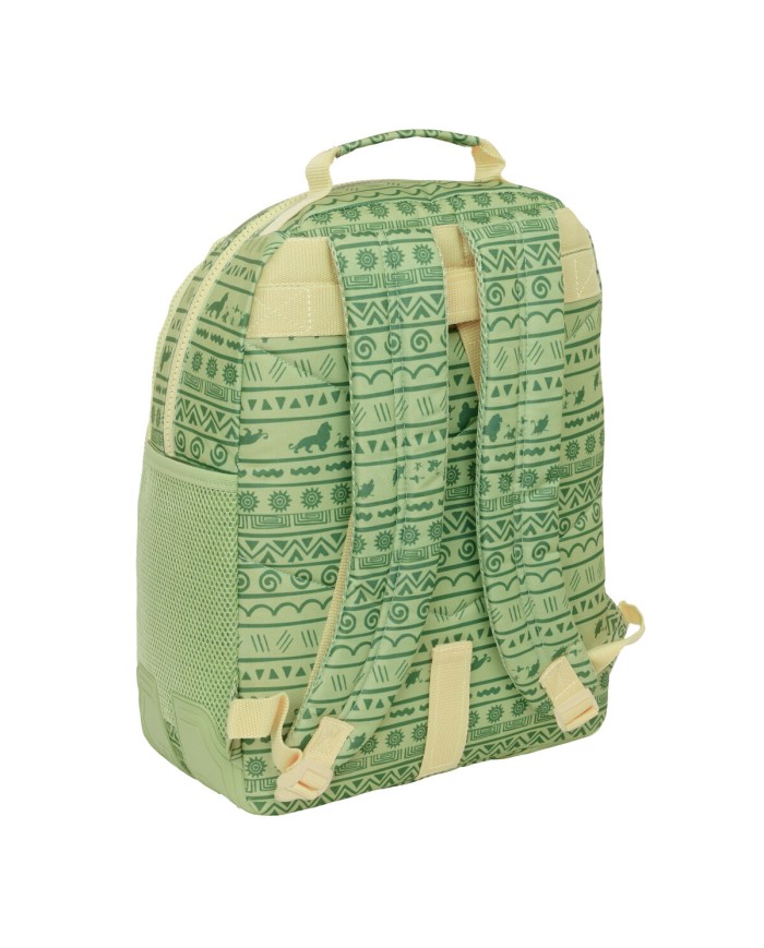 Zaino Scuola Mufasa Verde Beige 32 x 42 x 15 cm Zaino Scuola Mufasa Verde Beige 32 x 42 x 15 cm
