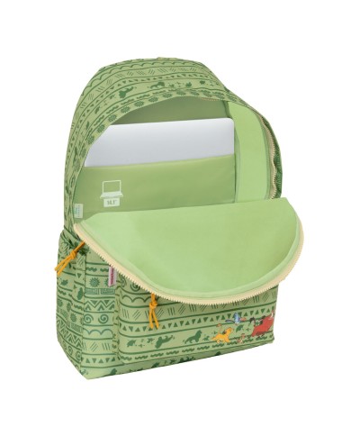 Zaino per Portatile Mufasa Verde Beige 31 x 43 x 13 cm Zaino per Portatile Mufasa Verde Beige 31 x 43 x 13 cm