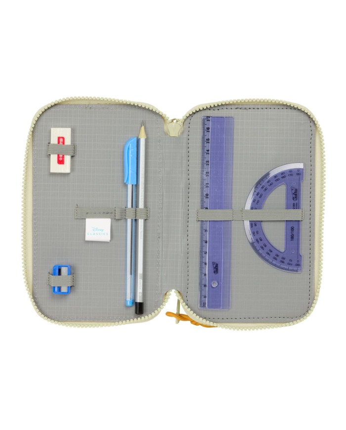 Plumier Triplo Mufasa Verde Beige 12,5 x 19,5 x 5,5 cm 37 Pezzi Plumier Triplo Mufasa Verde Beige 12,5 x 19,5 x 5,5 cm 37 Pezzi