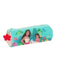 Necessaire Vaiana Azzurro Beige 20 x 7 x 7 cm Rotondo