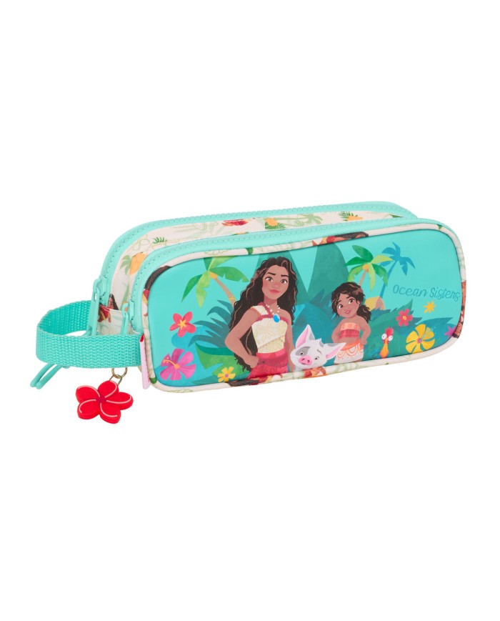 Portaoggetti Doppio Vaiana Azzurro Beige 21 x 8 x 6 cm