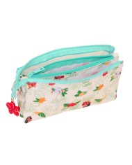 Portaoggetti Triplo Vaiana Azzurro Beige 22 x 12 x 3 cm