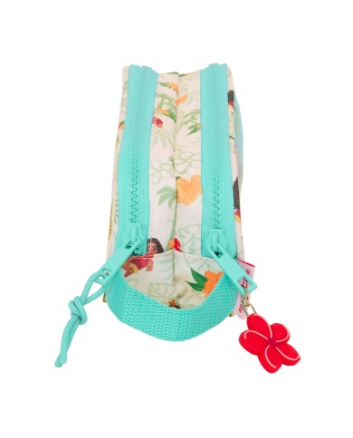 Portaoggetti Doppio Vaiana Azzurro Beige 21 x 8 x 6 cm