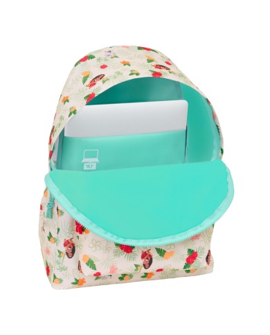 Zaino per Portatile Vaiana Azzurro Beige 31 x 43 x 13 cm Zaino per Portatile Vaiana Azzurro Beige 31 x 43 x 13 cm