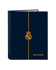 Raccoglitore ad anelli Real Madrid C.F. 2nd Kit 24/25 Blu Marino A4 26.5 x 33 x 4 cm