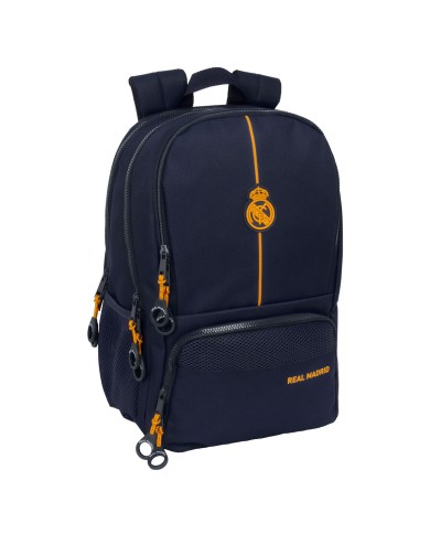 Zaino da Padel Real Madrid C.F. 2nd Kit 24/25 Blu Marino Zaino da Padel Real Madrid C.F. 2nd Kit 24/25 Blu Marino