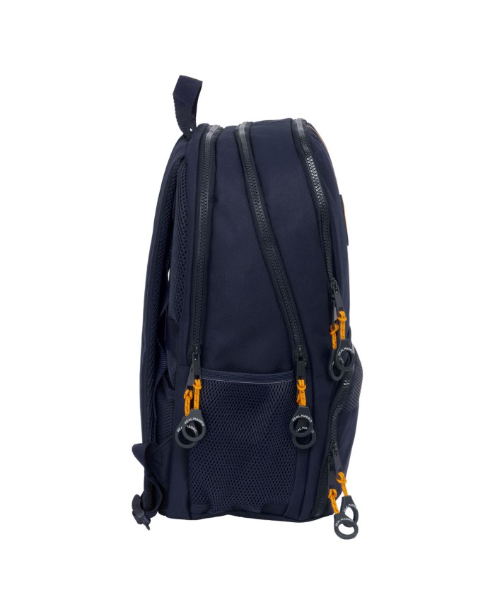 Zaino da Padel Real Madrid C.F. 2nd Kit 24/25 Blu Marino Zaino da Padel Real Madrid C.F. 2nd Kit 24/25 Blu Marino