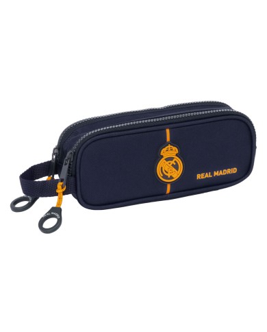 Portaoggetti Doppio Real Madrid C.F. 2nd Kit 24/25 Blu Marino 21 x 8 x 6 cm