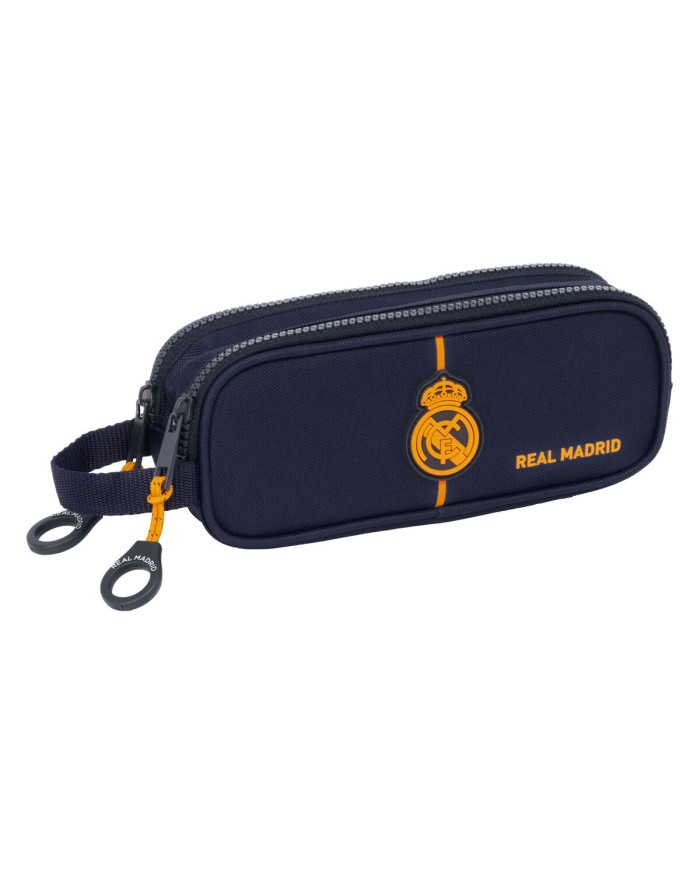 Portaoggetti Doppio Real Madrid C.F. 2nd Kit 24/25 Blu Marino 21 x 8 x 6 cm