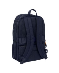 Zaino da Padel Real Madrid C.F. 2nd Kit 24/25 Blu Marino Zaino da Padel Real Madrid C.F. 2nd Kit 24/25 Blu Marino