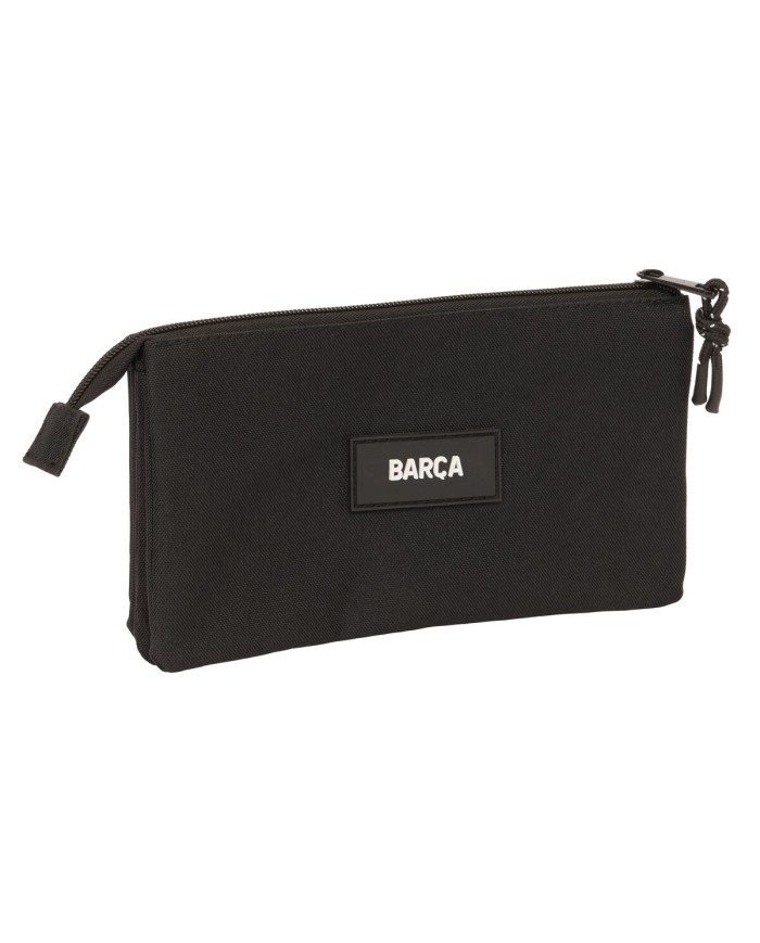 Portaoggetti Triplo F.C. Barcelona Nero 22 x 12 x 3 cm Portaoggetti Triplo F.C. Barcelona Nero 22 x 12 x 3 cm