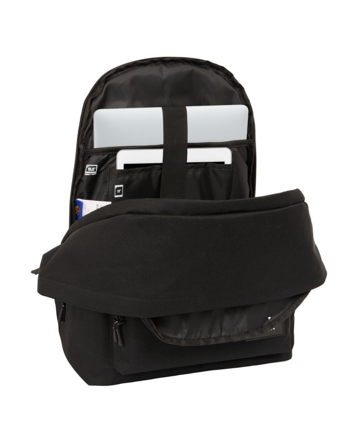 Zaino per Portatile F.C. Barcelona Nero 31 x 44 x 18 cm Zaino per Portatile F.C. Barcelona Nero 31 x 44 x 18 cm