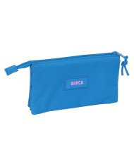 Portaoggetti Triplo F.C. Barcelona Azzurro 22 x 12 x 3 cm