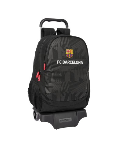 Trolley per la Scuola F.C. Barcelona Black Nero 32 x 44 x 16 cm
