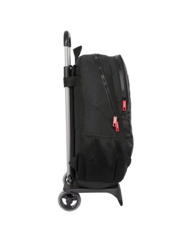 Trolley per la Scuola F.C. Barcelona Black Nero 32 x 44 x 16 cm