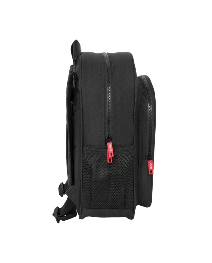 Zaino Scuola F.C. Barcelona Black Nero 32 x 38 x 12 cm